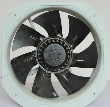 Metal Blade 220V / 380V Brushless Industrial AC Motor Fan 50Hz / 60Hz