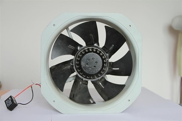 Metal Blade 220V / 380V Brushless Industrial AC Motor Fan 50Hz / 60Hz